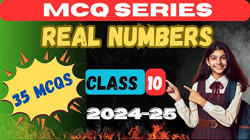Real Numbers Class 10 MCQ | Class 10 Maths Chapter 1 MCQs | #realnumbers #mcq #maths #cbse #ncert
