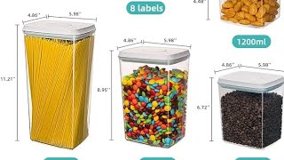 Ankou Food Storage Containers Pop Airtight Food Storage Containers