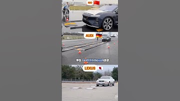 Suspension Speed Bump Test: Lexus vs NIO vs BMW 🔥