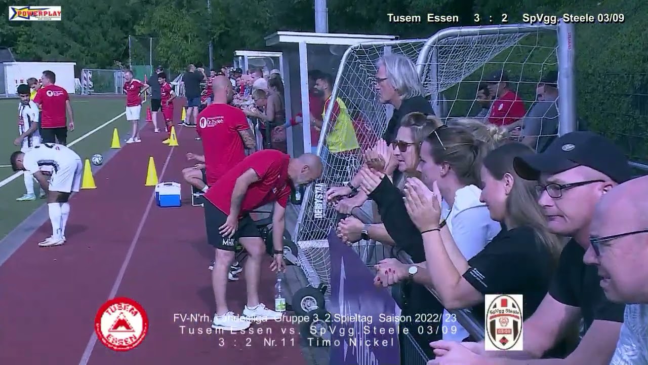 2022 09 04  FV N'rh Landesliga Gr 3 2 Spieltag Tusem Essen vs  SpVgg  Steele 03 09
