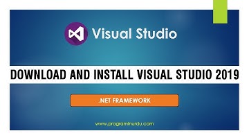 C# in Urdu and Hindi - Download & Installation of Visual Studio 2019
