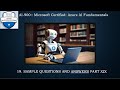 19. AI - 900 :: Sample Questions &amp; Answers Part XIX