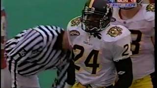 CFL 1999 EAST FINAL HAMILTON TIGERCATS AT MONTREAL ALOUETTES