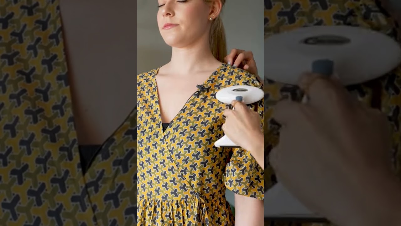 ASMR White Lotus Personal Styling Fabric Sound Lint Roller 