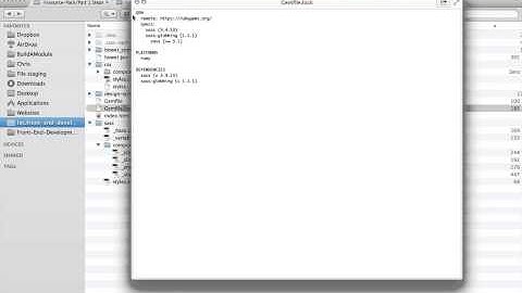 139. How the Bundler Gemfile.lock file works