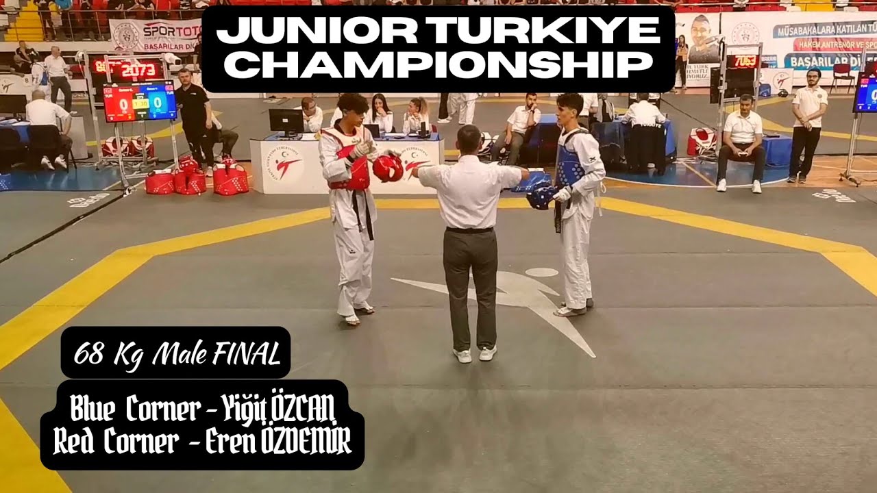 Yigit OZCAN (Blue)-Eren OZDEMIR Final Match #taekwondo #tkd