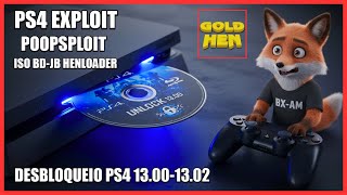 ISO BD-JB HENLOADER PARA DESBLOQUEIO DO PS4 13.00-13.02