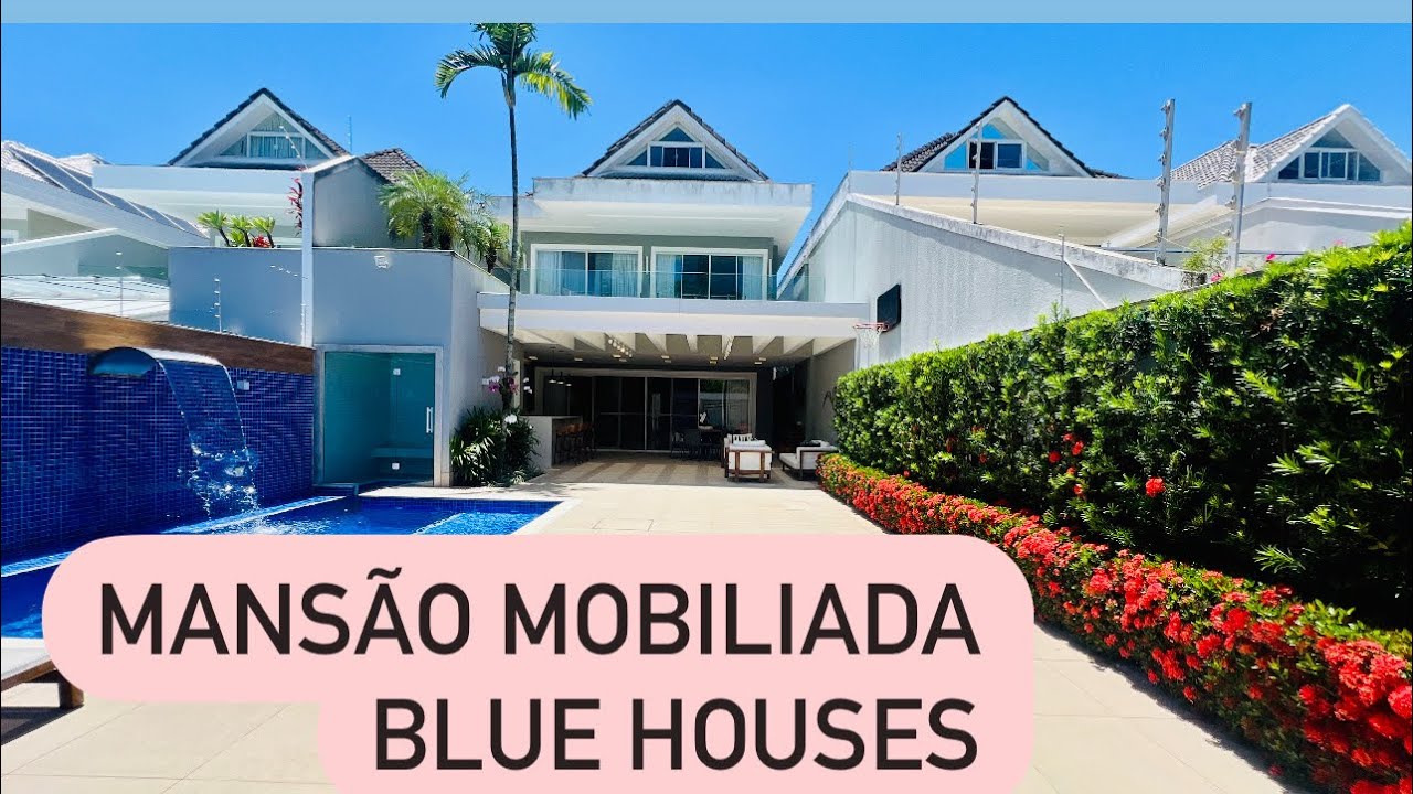 R$4.790.000,00 Mansão a Venda no Condomínio Blue Houses na Barra da Tijuca