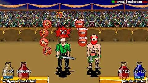 Swords And Sandals 2 Wolfgang of Shackleford vs John The Butcher