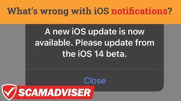 A new iOS 14 update keeps popping up! Notification says Please update from the iOS 14 beta!