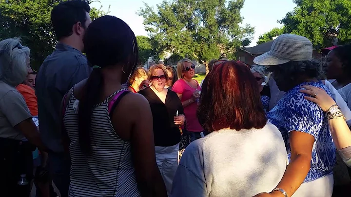 Prayer meeting in High Pointe for Karen Bigham and...