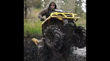 How To remove an axle Can Am Outlander XMR
