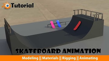 Skateboard Animation || Blender 2.8