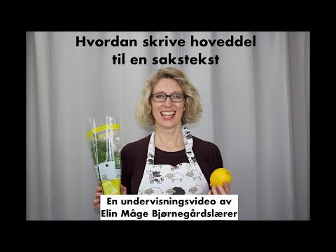 Video: Hvordan Skrive Til Kampen Om Synske