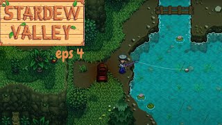 Relaxing Rainy Stardew Valley For Sleep (No Commentary)