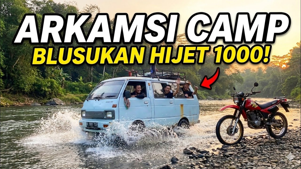 ARKAMSI BUKAN TEMAN BIASA ( Hijet 1000 memang tangguh ) #metalcilik #arkamsi