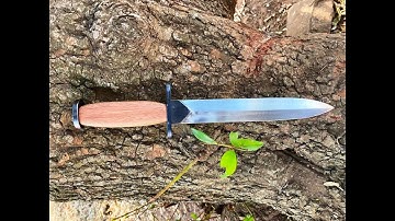 Dagger Made From Old File