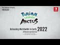 UK: Pokémon Legends Arceus: A familiar region. A new story.