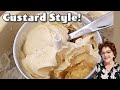 Old Fashioned Homemade Vanilla Ice Cream - Cooked Custard - Step by Step - How to Cook Tutorial