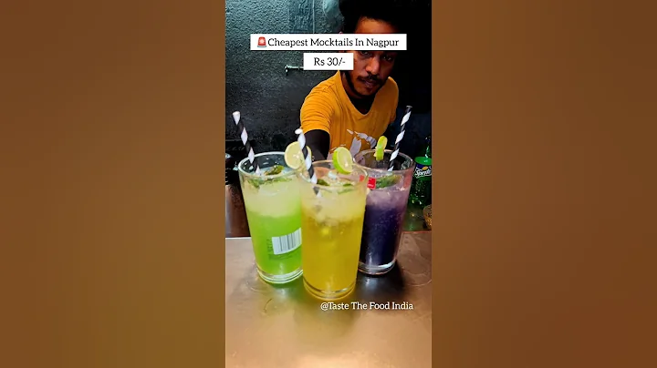 Mocktails Making Process 😍😍 #shorts #mocktails #drinks #cocktails #streetfood #recipe
