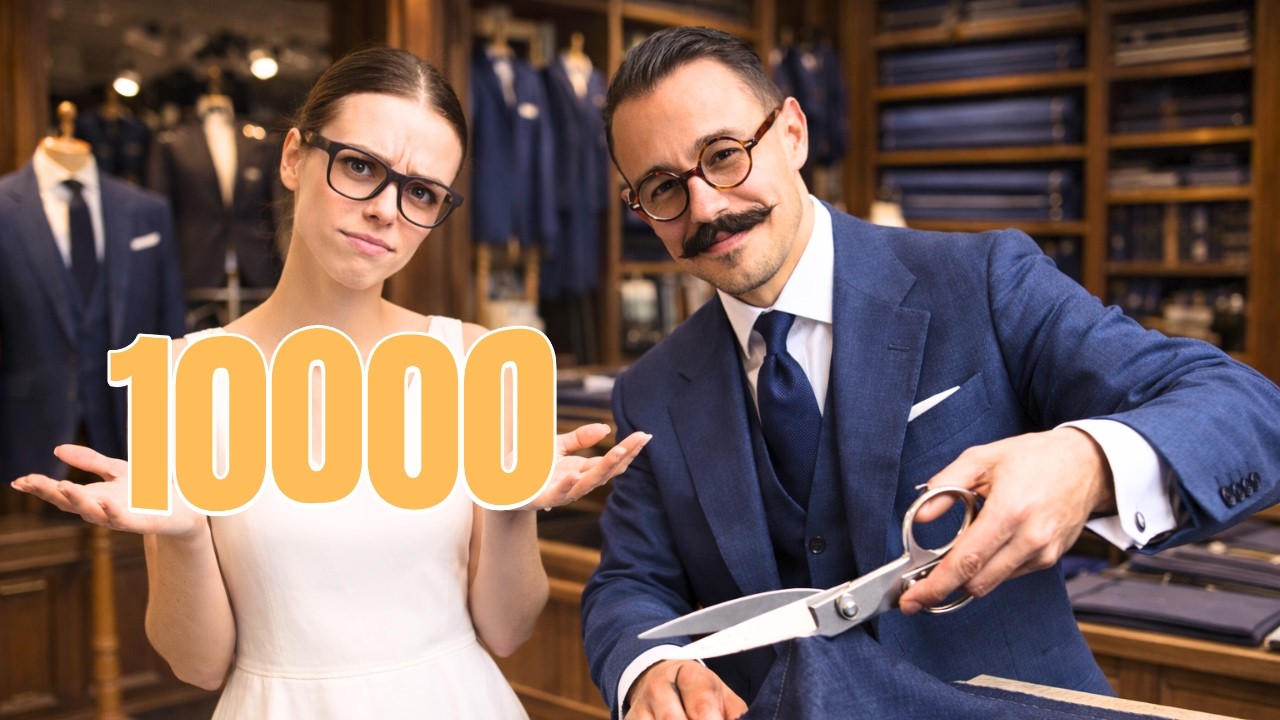 on doit choisir parmi 10 000 tissus ...