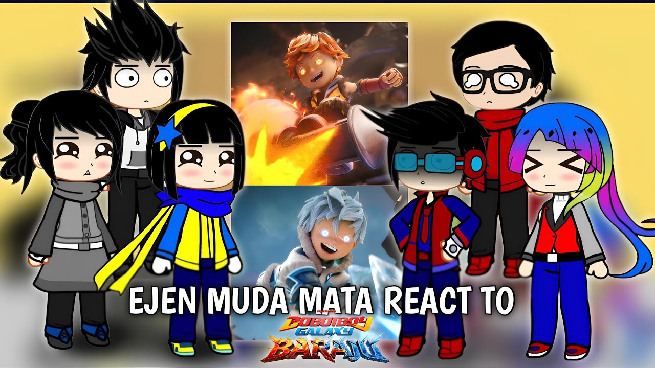 😱 | Ejen Muda M.A.T.A React to BoBoiBoy Baraju (Part 5)