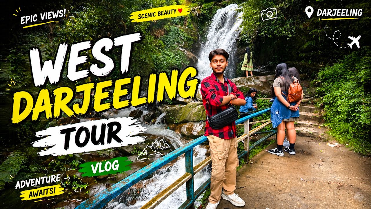 West Darjeeling Tour Sirf ₹1600 Me 🤩 | Rock Garden, Batasia Loop, Dali Monastery & Tea Gardens
