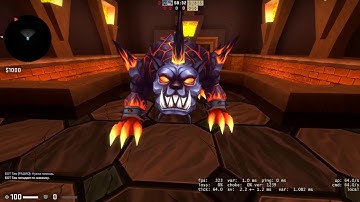 Ze Magic Castle Zombie Escape map lvl 2  CS GO SDK Hammer