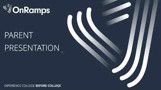 Round Rock ISD: UT OnRamps Virtual Parent Night for RRISD, February 1, 2022