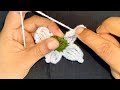 Super Easy Crochet Flower Tutorial For Beginner || How To make Crochet Flower || Crochet Flower