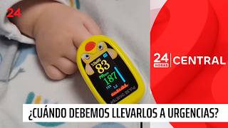 ¿Cuándo debemos llevar a nuestros hijos a urgencias?