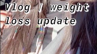 Saturday vlog | weight loss update | mellyxo