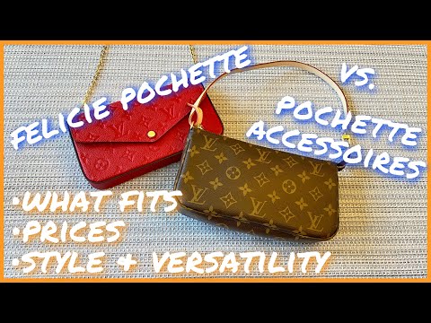 FELICIE VS POCHETTE ACCESSOIRES  What Fits, Price Comparison