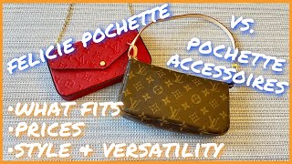 FELICIE VS POCHETTE ACCESSOIRES | What Fits, Price Comparison, Style & Versatility