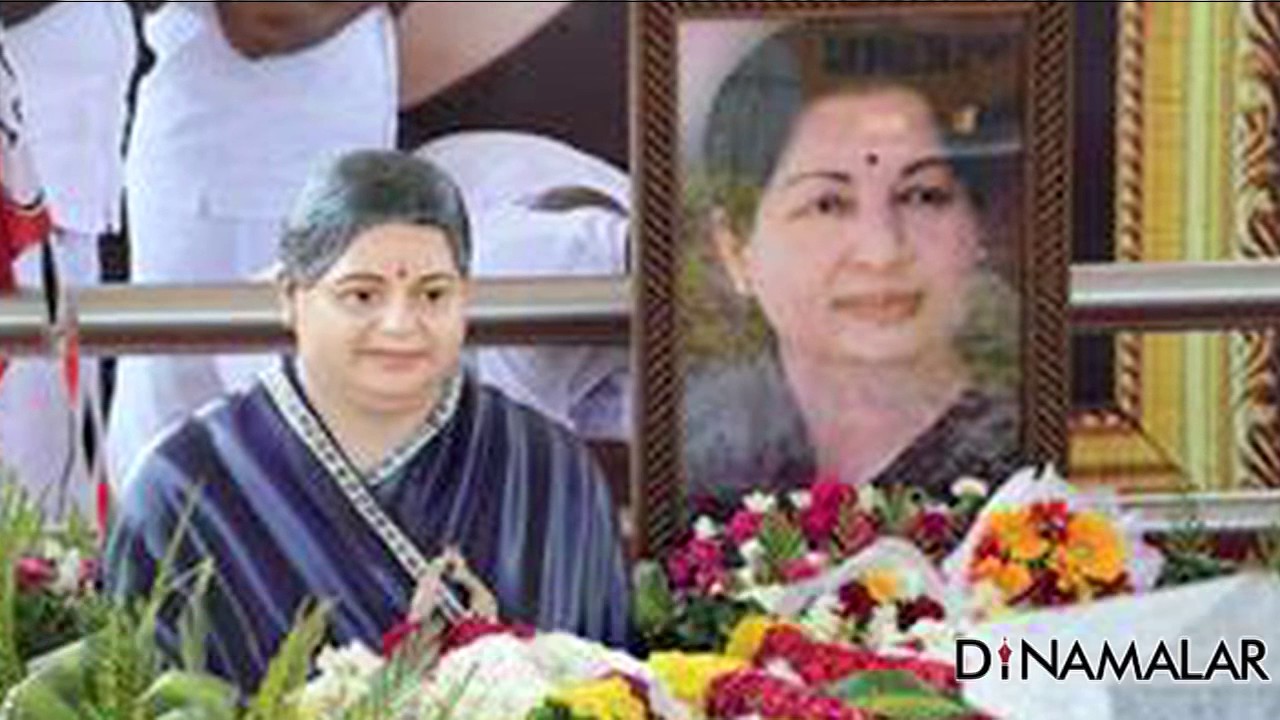 Jayalalitha's statue will be removed from MGR Memorial
