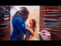 Beauty and the Beast - colored pencil drawing | drawholic