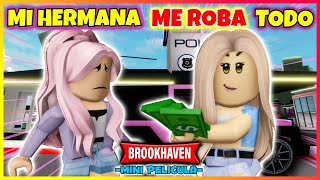 MI HERMANA ME ROBA TODORoblox Brookhaven rp Mini Pelicula (Historias en español con Voces)