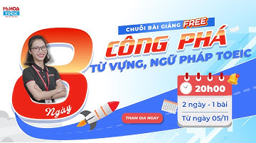 Khóa học ngữ pháp và từ vựng TOEIC - Part4: Short talks - Airlines & Weather | Ms Hoa TOEIC