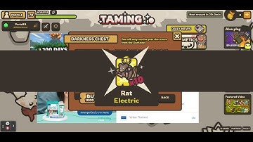 Taming.io Opening Dark Chest 1k GAPPLES