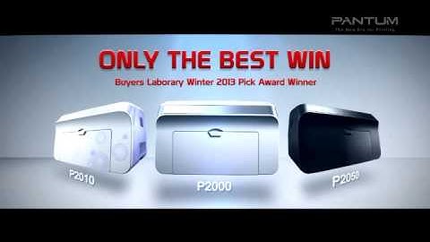 Pantum printer P1000-P2000 series video (Worldwide)