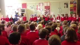 Shade School reception class assembly