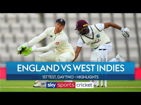Holder bowls career-best 6-42 as England struggle | England v West Indies Highlights 1st Test, Day 2
