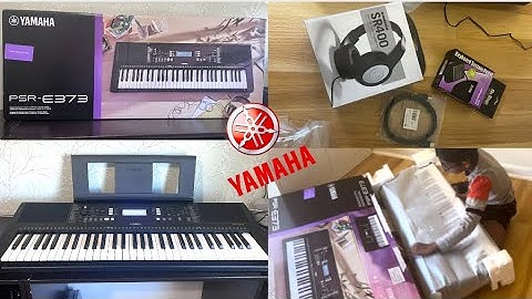 Unboxing Exploring Yamaha PSR E373 Electronic Keyboard | Yamaha PSR E373 61Keys Electronic Keyboard