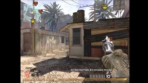 MW2 Favela Spawn No Scope