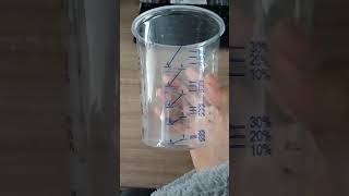paint measuring cup, accurate calibration on the transparent cup