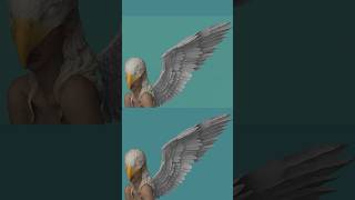 No Birds Without Feathers🪽 #shorts #trending #zbrush