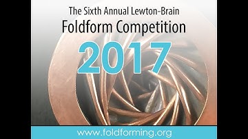 2017 Lewton-Brain Foldform Competition