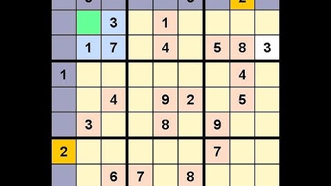 How to Solve Los Angeles Times Sudoku Expert November 8, 2022
