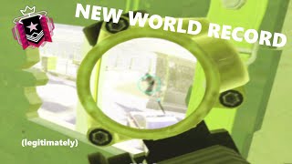 Rainbow Six Siege: Fastest Round/Ace Ever (WORLD RECORD⌚)