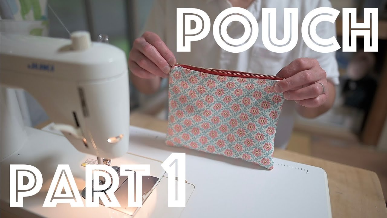 132🧵【Part1】 ハギレ布で妻のポーチ作りに挑戦 Pouch with fabric